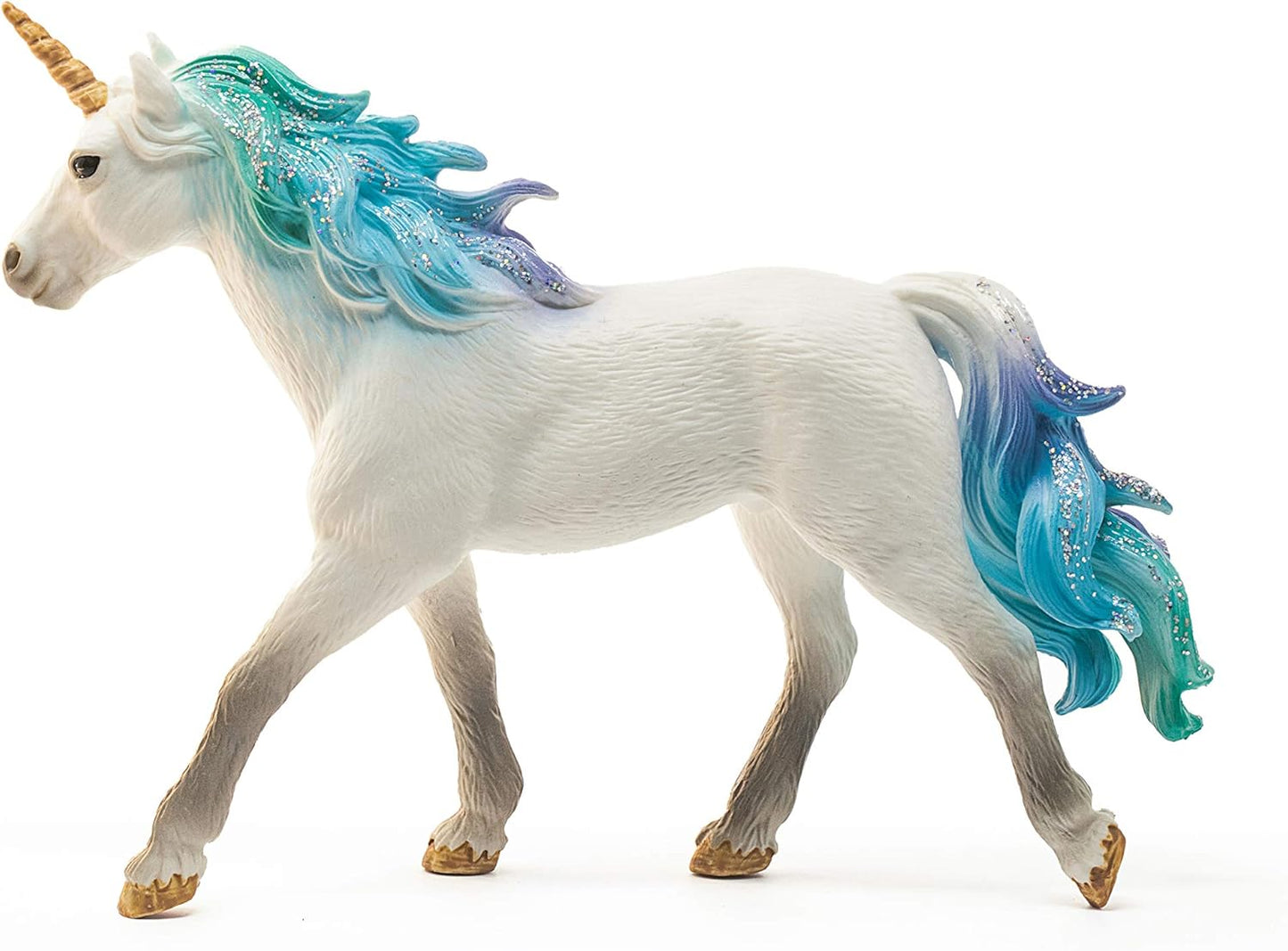 Bayala, Unicorn Toys for Girls and Boys, Sea Unicorn Stallion with Gems, Blue and Purple, Ages 5+