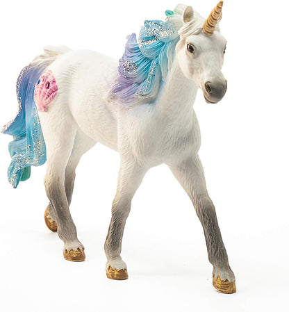 Bayala, Unicorn Toys for Girls and Boys, Sea Unicorn Stallion with Gems, Blue and Purple, Ages 5+