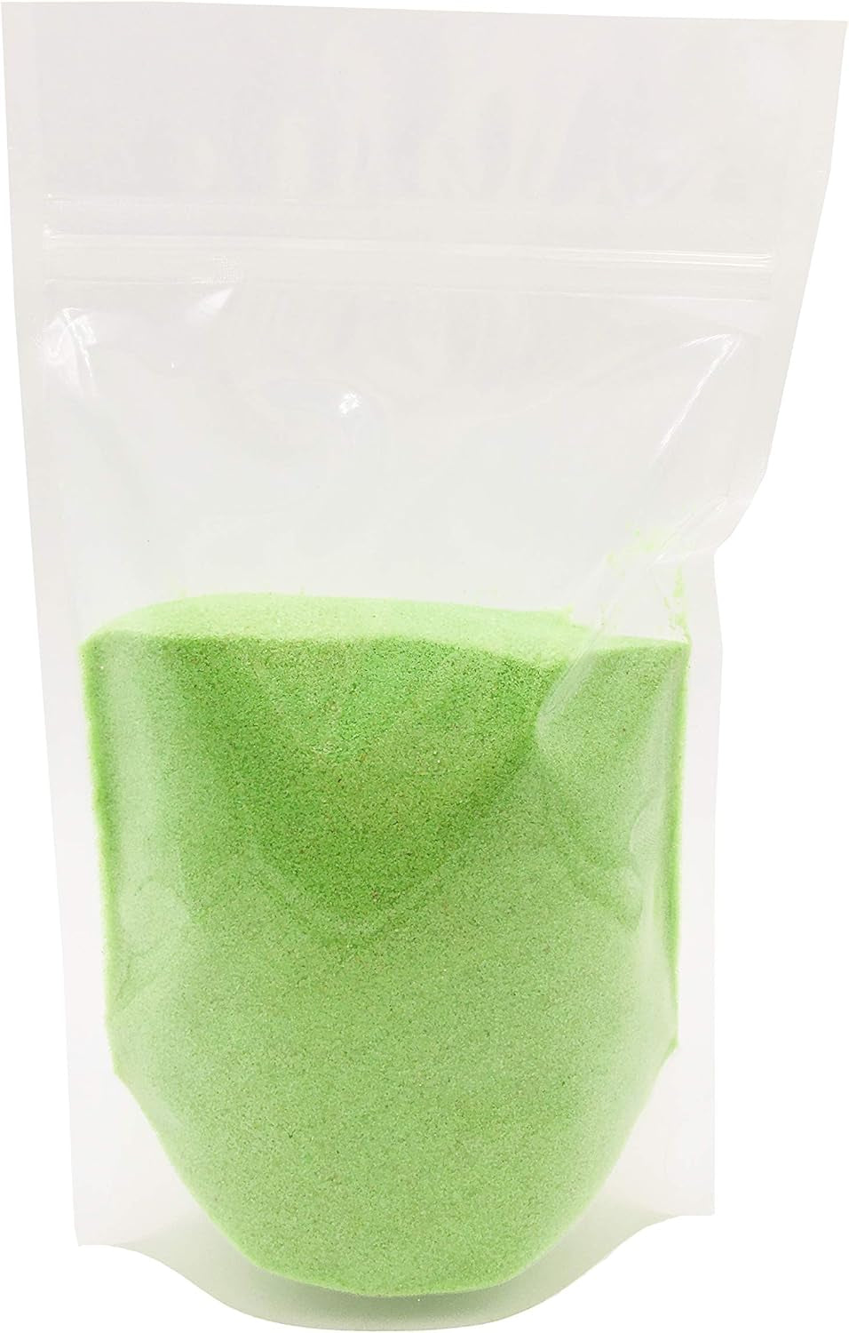Lime Green Sand - Fine Sand for Zen Garden, Resin Incense Burner, Smudge Bowl, Ritual Incense, Cast Iron Cauldron, Unity Ceremony, Sensory Bin Table, Crafts (1 Pound)