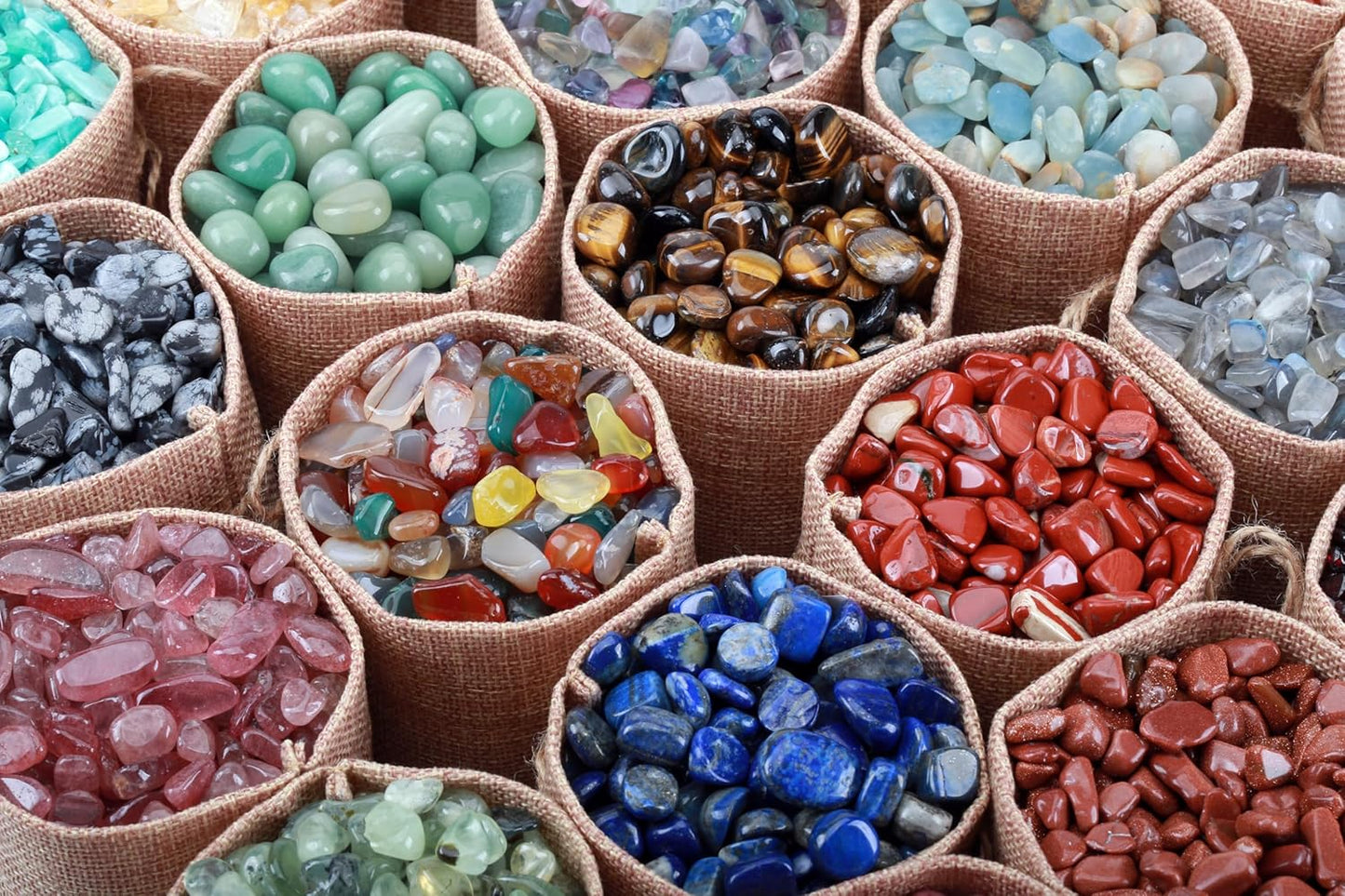 1 Lb Fluorite Tumbled Stone Chips Crushed Natural Crystal Quartz Pieces