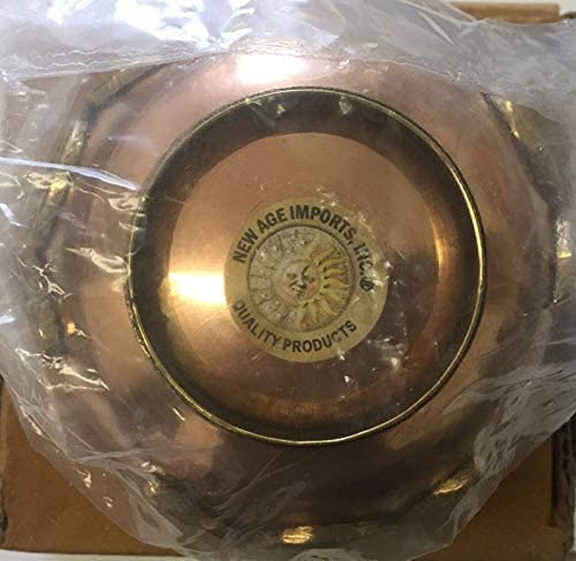 Tree of Life Copper Offering Bowl 3", Great for Altar Use, Ritual Use, Incense Burner, Smudging Bowl, Decoration Bowl, Offering Bowl -  (Tree of Life)