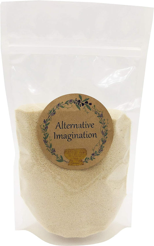 Beige Sand - Fine Sand for Zen Garden, Resin Incense Burner, Smudge Bowl, Ritual Incense, Cast Iron Cauldron, Unity Ceremony, Sensory Bin Table, Mandalas, Crafts by  (1 Pound)