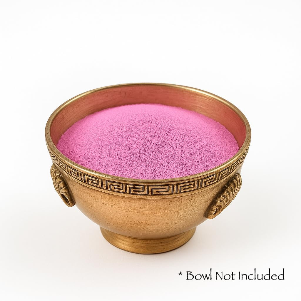 Lavender Sand - Fine Sand for Zen Garden, Resin Incense Burner, Smudge Bowl, Ritual Incense, Cast Iron Cauldron, Unity Ceremony, Sensory Bin Table, Mandala, Crafts by  (1 Pound)